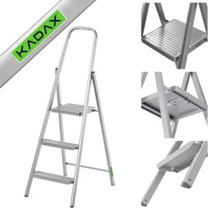 KADAX Steel Ladder - 3 Steps, Folding, Home Use KADAX Steel Ladder - 3 Steps, Folding, Home Use