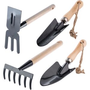 KADAX Garden Tool Set - 4-in-1 Spatula Hoe Rake Claws KADAX Garden Tool Set - 4-in-1 Spatula Hoe Rake Claws