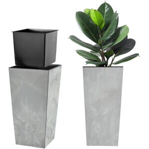 Kadax 57cm Garden Flower Pot Modern Design - Flower Support Included Kadax 57cm Garden Flower Pot Modern Design - Flower Support Included