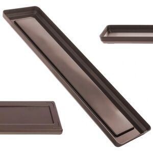Kadax 50cm Plastic Rectangular Plant Support Tray Kadax 50cm Plastic Rectangular Plant Support Tray