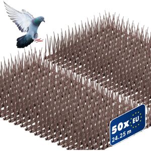 KADAX Bird Spikes Stainless Steel 24.25m Durable Human Safe KADAX Bird Spikes Stainless Steel 24.25m Durable Human Safe