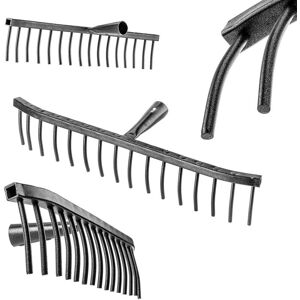 Kadax Stone rake steel 16-tine garden rake - Garden tool Kadax Stone rake steel 16-tine garden rake - Garden tool