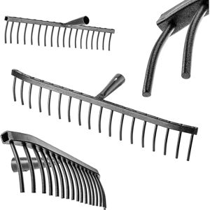 KADAX Steel 18-tine Garden Rake - Garden Tool KADAX Steel 18-tine Garden Rake - Garden Tool