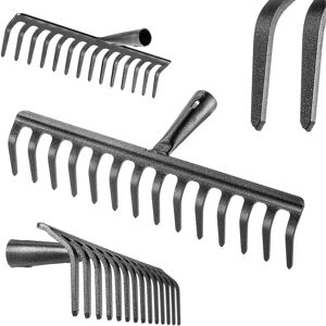 KADAX Garden Rake 14 Tine Steel - Universal, Lightweight, Heavy-Duty KADAX Garden Rake 14 Tine Steel - Universal, Lightweight, Heavy-Duty