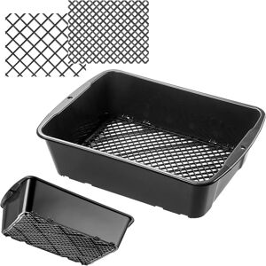 KADAX Garden Sieve 40cm Adjustable Soil Compost Stones KADAX Garden Sieve 40cm Adjustable Soil Compost Stones