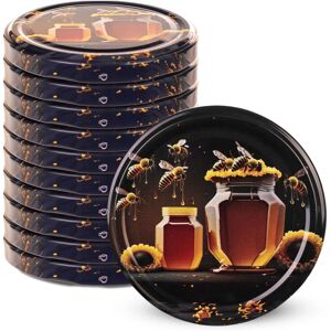 KADAX Metal lids for Virbo jars - 82mm black KADAX Metal lids for Virbo jars - 82mm black