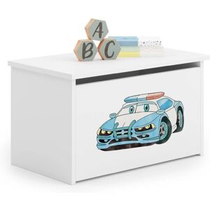 KOBI Coffre à jouets pour enfants - Blanc - Publicité KOBI Coffre à jouets pour enfants - Blanc - Publicité