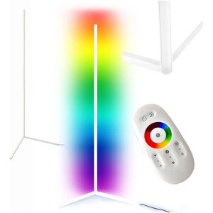Mozo Bílá LED Rohová Stojací Lampa - Podlahové osvětlení Mozo Bílá LED Rohová Stojací Lampa - Podlahové osvětlení