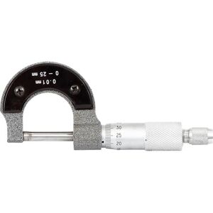 Proline Tools Mikrometr - 0-25mm, 0,01mm - Narzędzie precyzyjne Proline Tools Mikrometr - 0-25mm, 0,01mm - Narzędzie precyzyjne