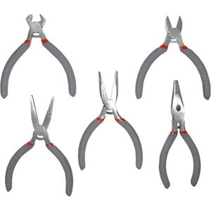 Proline Tools 28745 Mini Zangen - 5er Set für Präzisionsarbeit Proline Tools 28745 Mini Zangen - 5er Set für Präzisionsarbeit