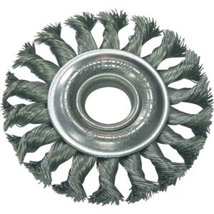 Accessoire pour meuleuse angulaire Proline Tools 32555 - Brosse en fil de fer acier pour usage intensif - Publicité Accessoire pour meuleuse angulaire Proline Tools 32555 - Brosse en fil de fer acier pour usage intensif - Publicité