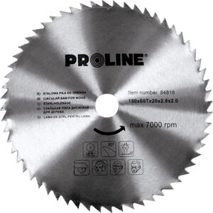 Proline Tools Tarcza do piły tarczowej - Drewno - 350mm, 60T Proline Tools Tarcza do piły tarczowej - Drewno - 350mm, 60T