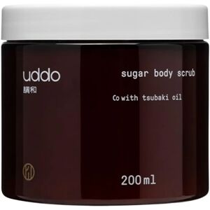 UDDO peeling cukrowy do ciała z olejem tsubaki UDDO peeling cukrowy do ciała z olejem tsubaki
