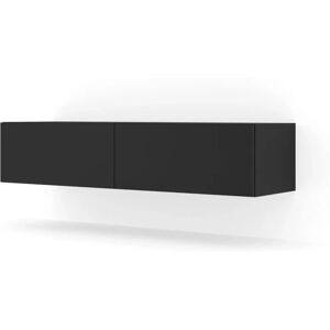 AKL FURNITURE PRIVATE Bingo - Mueble de TV de 2 puertas - Negro AKL FURNITURE PRIVATE Bingo - Mueble de TV de 2 puertas - Negro