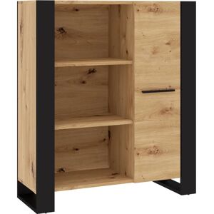 AKL FURNITURE PRIVATE Nuka - Diseño Moderno - 3 Estantes - 90x45x110 cm AKL FURNITURE PRIVATE Nuka - Diseño Moderno - 3 Estantes - 90x45x110 cm