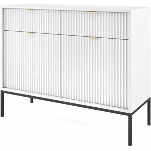 Credenza Nova Sands di AKL Furniture - 104x39x83 cm - Bianco - Legno ingegnerizzato Credenza Nova Sands di AKL Furniture - 104x39x83 cm - Bianco - Legno ingegnerizzato