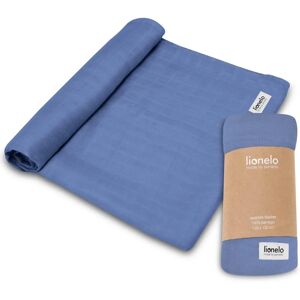 Lionelo Baby Bamboo Swaddle - Blue Denim Blanket Lionelo Baby Bamboo Swaddle - Blue Denim Blanket