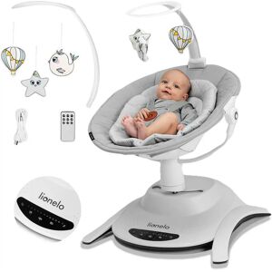 Lionelo Bella Baby Swing - 360° Rotating - 6 Modes - Quiet Motor Lionelo Bella Baby Swing - 360° Rotating - 6 Modes - Quiet Motor