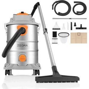 ZEEGMA ZE-ZONDER PRO MULTI SILVER - Odkurzacz na mokro i sucho ZEEGMA ZE-ZONDER PRO MULTI SILVER - Odkurzacz na mokro i sucho