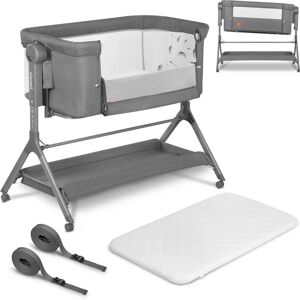 Lionelo Leonie Plus Grau Stein Babybett - 3-in-1 Wiege, Bett, eigenständiges Kinderbett Lionelo Leonie Plus Grau Stein Babybett - 3-in-1 Wiege, Bett, eigenständiges Kinderbett