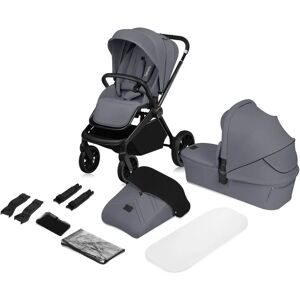 Passeggino Lionelo Mika Plus 2w1 - Grigio Pietra - Carrozzina e Seggiolino Auto Passeggino Lionelo Mika Plus 2w1 - Grigio Pietra - Carrozzina e Seggiolino Auto