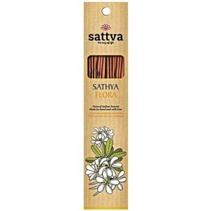 Encens Naturel Sattva Flora 30g - Encens - Publicité Encens Naturel Sattva Flora 30g - Encens - Publicité