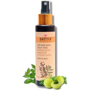Tonique capillaire SATTVA Henna & Amla - Soin naturel des cheveux - Publicité Tonique capillaire SATTVA Henna & Amla - Soin naturel des cheveux - Publicité