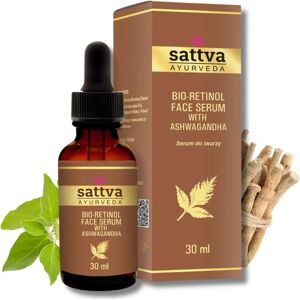 Sattva Ayurveda Sérum Visage Anti-Âge Vegan - Bio-Retinol Ashwagandha 30ml - Publicité Sattva Ayurveda Sérum Visage Anti-Âge Vegan - Bio-Retinol Ashwagandha 30ml - Publicité