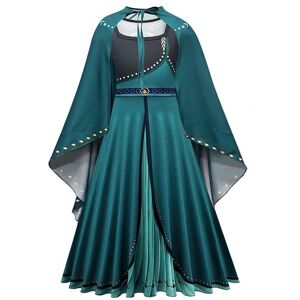 Unknown - Anna Frozen 2 Dress - Zielony - 110/116 - Kostium Unknown - Anna Frozen 2 Dress - Zielony - 110/116 - Kostium