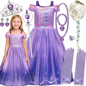 Frozen - Elsa 2 Dress Set - Fioletowy - 116/122 - Costume Frozen - Elsa 2 Dress Set - Fioletowy - 116/122 - Costume