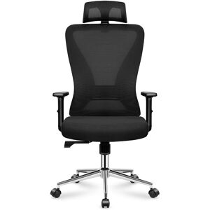 Chaise de Bureau Noire Mark Adler Ma-Manager 3.5 - Ergonomique, Réglable, Mesh Respirant - Publicité Chaise de Bureau Noire Mark Adler Ma-Manager 3.5 - Ergonomique, Réglable, Mesh Respirant - Publicité
