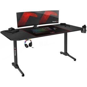Huzaro Hero 4.7 Černé Herní Psací Stůl - podporuje 3 monitory Huzaro Hero 4.7 Černé Herní Psací Stůl - podporuje 3 monitory