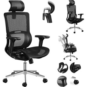 Chaise de bureau Mark Adler Ma-Expert 6.2 - Ergonomique, réglable, maille respirante - Publicité Chaise de bureau Mark Adler Ma-Expert 6.2 - Ergonomique, réglable, maille respirante - Publicité
