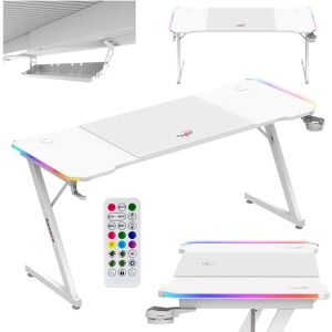 Huzaro Hero 4.8 Białe RGB - Stół do gier Huzaro Hero 4.8 Białe RGB - Stół do gier