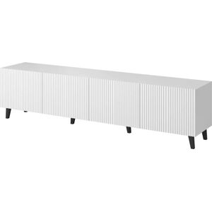 Cama MEBLE PAFOS RTV200 Meuble TV Blanc Mat - Meuble TV - Publicité Cama MEBLE PAFOS RTV200 Meuble TV Blanc Mat - Meuble TV - Publicité