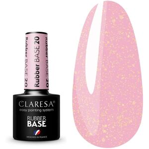 Claresa 20 UV/LED Base Rubber Gel pour Ongles - Base de gel pour ongles Claresa 20 UV/LED Base Rubber Gel pour Ongles - Base de gel pour ongles