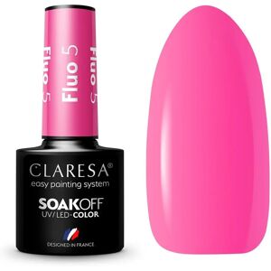 Claresa Vernis Gel UV/LED Fluo Fuchsia - Type d'Ongles - Publicité Claresa Vernis Gel UV/LED Fluo Fuchsia - Type d'Ongles - Publicité