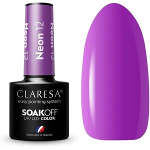 Claresa Neon Gel Nail Polish - UV/LED, 12.5g - Long Lasting Claresa Neon Gel Nail Polish - UV/LED, 12.5g - Long Lasting