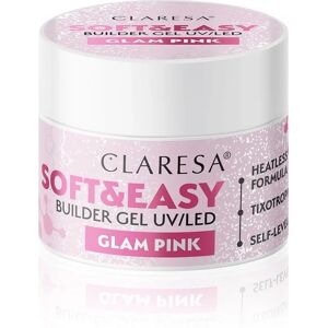Claresa Soft&Easy Builder Gel Glam Pink - Builder Gel 45g Claresa Soft&Easy Builder Gel Glam Pink - Builder Gel 45g