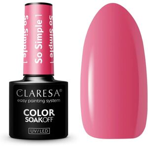 Claresa Pink SoakOff Gel Nail Polish - 1.5g Claresa Pink SoakOff Gel Nail Polish - 1.5g