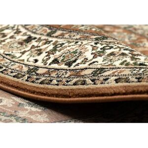 Royal ADR Brown Circle Carpet - Mothproof, 200cm Royal ADR Brown Circle Carpet - Mothproof, 200cm