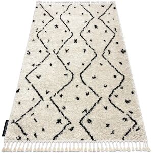 RUGSX Tappeto B751 Zigzag - Rug, Berber Style, 70x200 cm RUGSX Tappeto B751 Zigzag - Rug, Berber Style, 70x200 cm