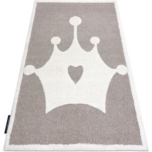 Dywany Łuszczów Joy Crown Children's Carpet - Beige/Cream - Rectangular Dywany Łuszczów Joy Crown Children's Carpet - Beige/Cream - Rectangular
