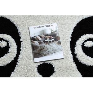 Dywany Łuszczów Joy Panda Children's Carpet - Grey/Cream - 160x220cm Dywany Łuszczów Joy Panda Children's Carpet - Grey/Cream - 160x220cm
