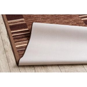 RugsX Adagio Brown Anti-slip Runner 110x230cm RugsX Adagio Brown Anti-slip Runner 110x230cm
