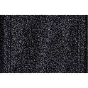 RugsX Doormat MALAGA anthracite - 80x400 cm - Doormat RugsX Doormat MALAGA anthracite - 80x400 cm - Doormat