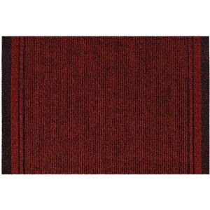 MALAGA Red Doormat - Rectangular, 7mm thick, 66x330cm - Doormat MALAGA Red Doormat - Rectangular, 7mm thick, 66x330cm - Doormat