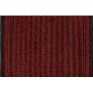 RugsX MALAGA Red Doormat - Doormat - Weather-resistant, Non-slip, Easy to clean RugsX MALAGA Red Doormat - Doormat - Weather-resistant, Non-slip, Easy to clean
