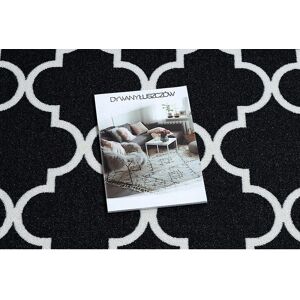 RugsX Tappeto Corrido Traliccio Nero - Antiscivolo 67cm x 10m RugsX Tappeto Corrido Traliccio Nero - Antiscivolo 67cm x 10m