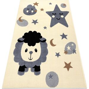 BCF Sheep 4000 Cream Grey Carpet - 160x220 cm BCF Sheep 4000 Cream Grey Carpet - 160x220 cm
